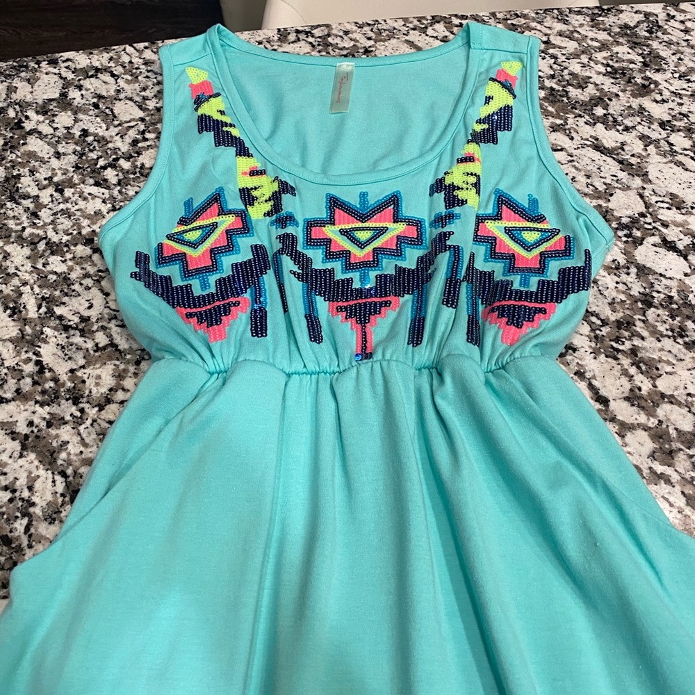 Darling Neon Summer Dress